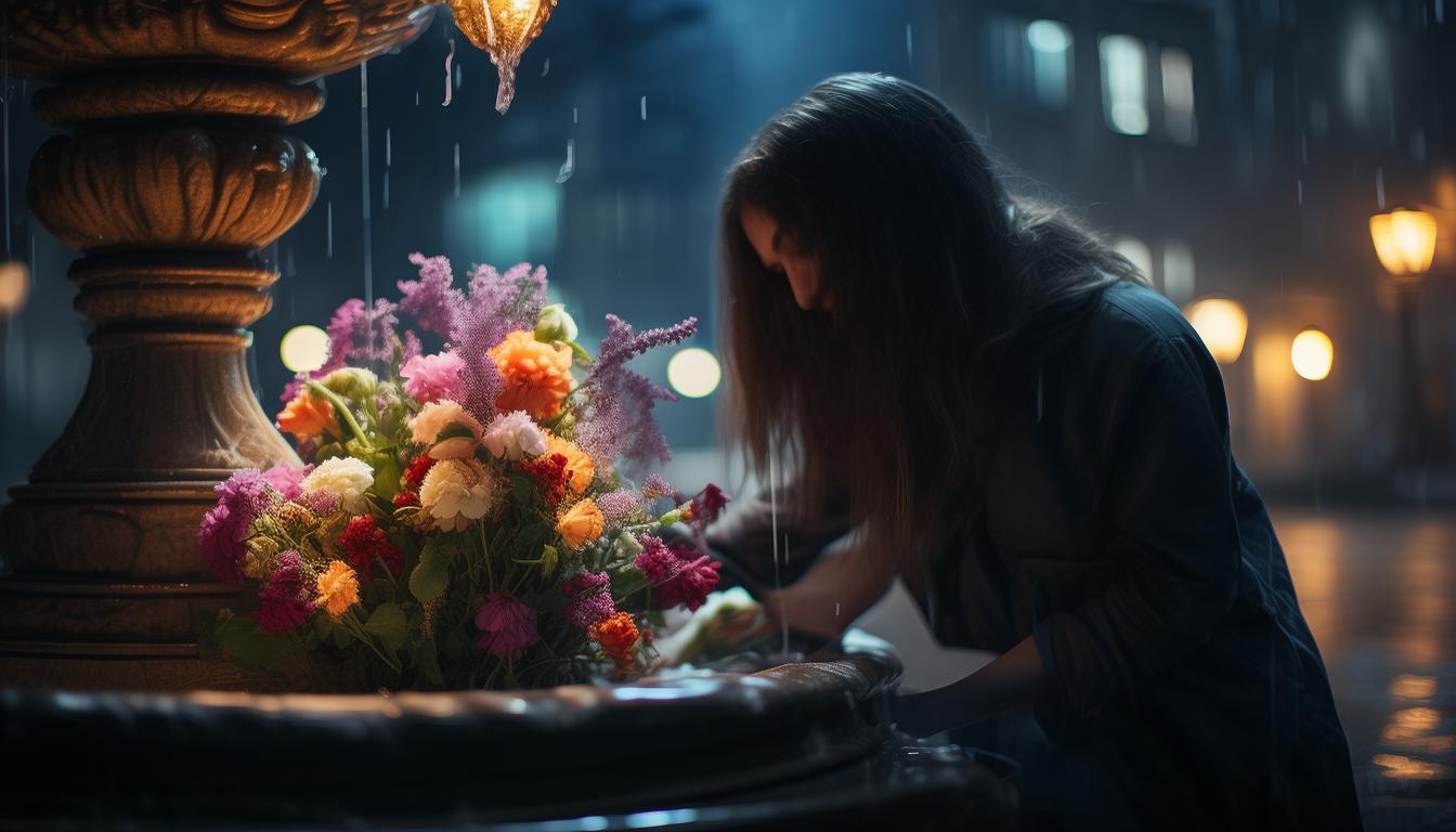 男友不露脸送花是什么意思？