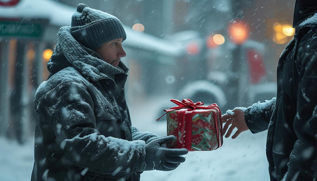 下大雪为物业工人送什么？