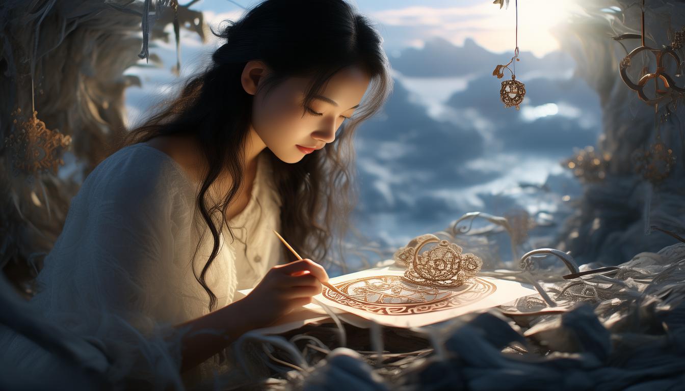 女友画平安符，背后寓意何在？