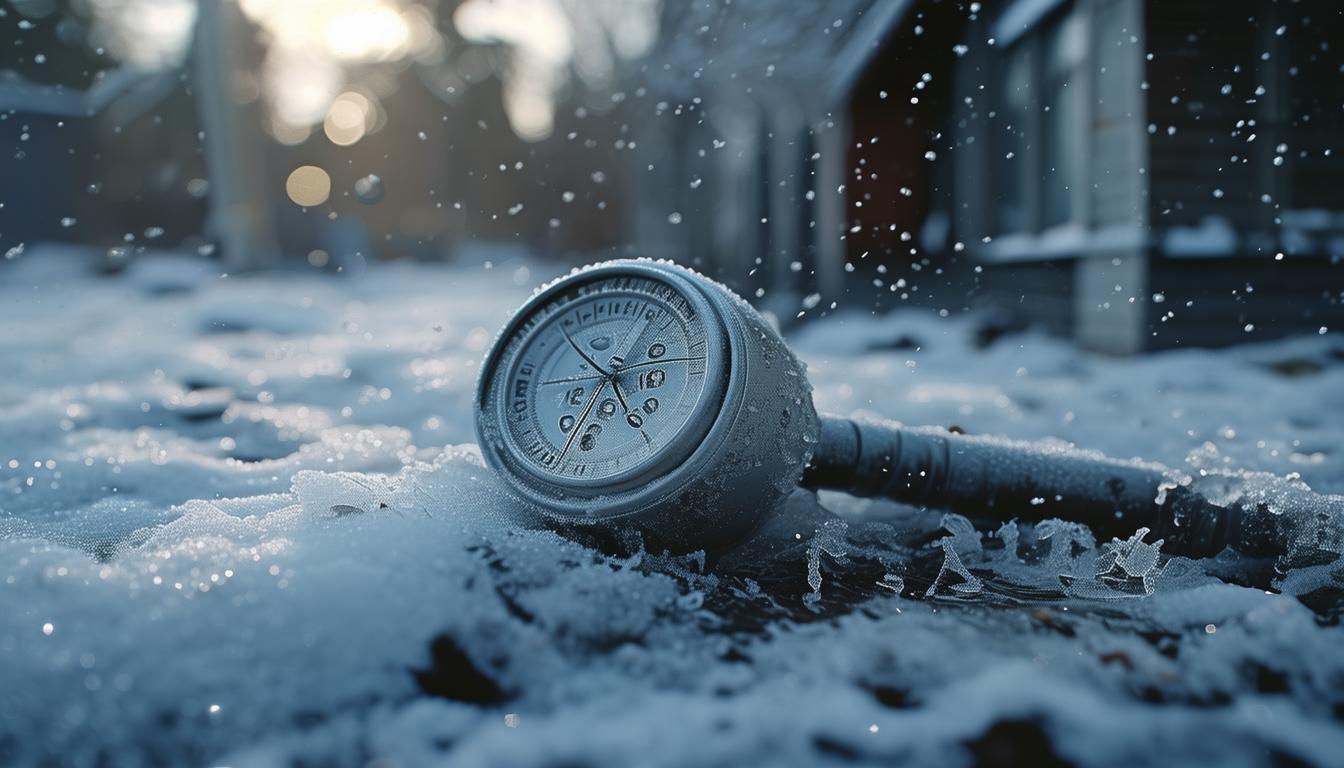 水表冻坏，物业负责更换吗？