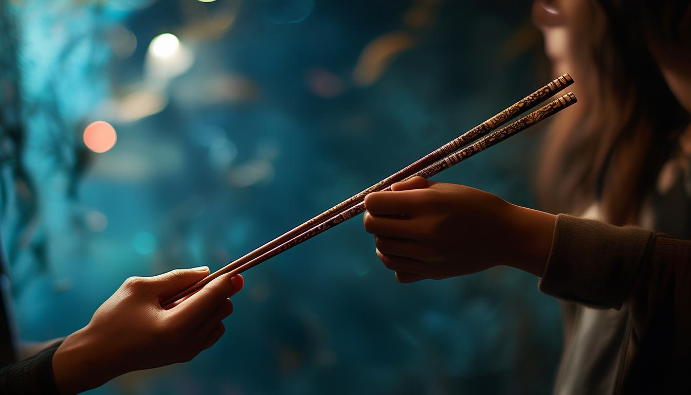 递给女友筷子，背后藏着哪些深意？
