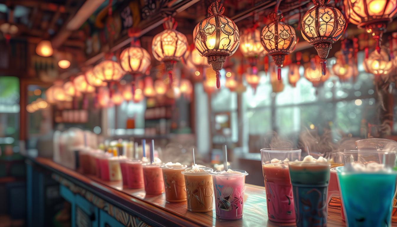What Is the English Song in Milk Tea Shop Advertisements?