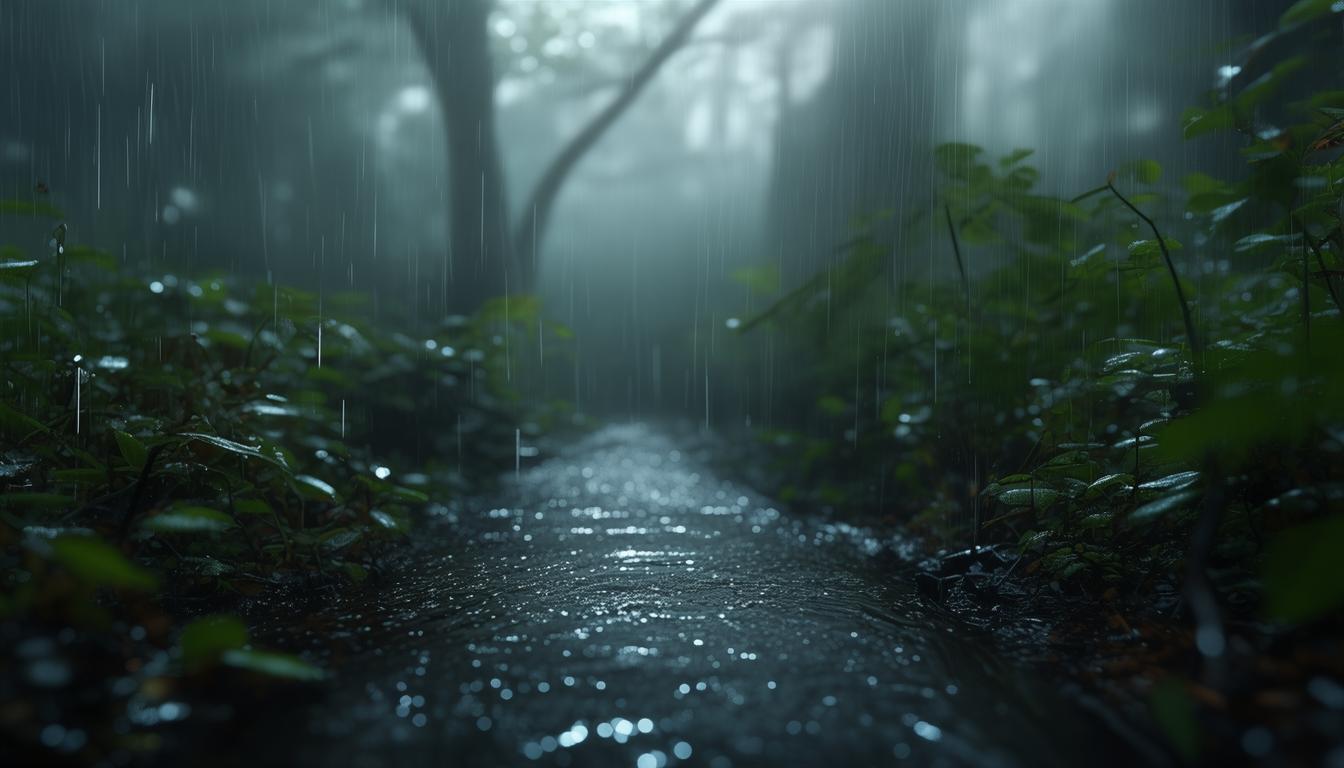 又下雨了后一句是什么歌的旋律回响？