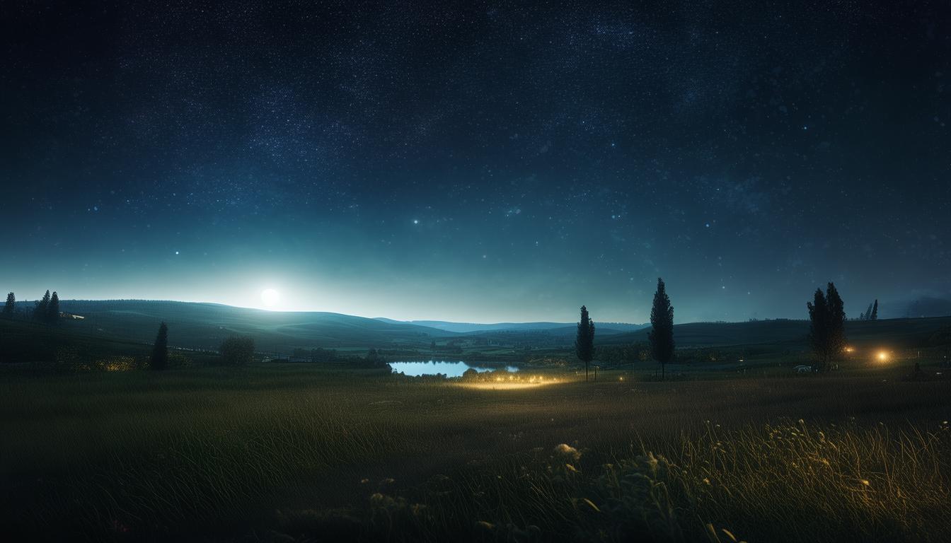 星空下的灯火闪烁是什么歌？