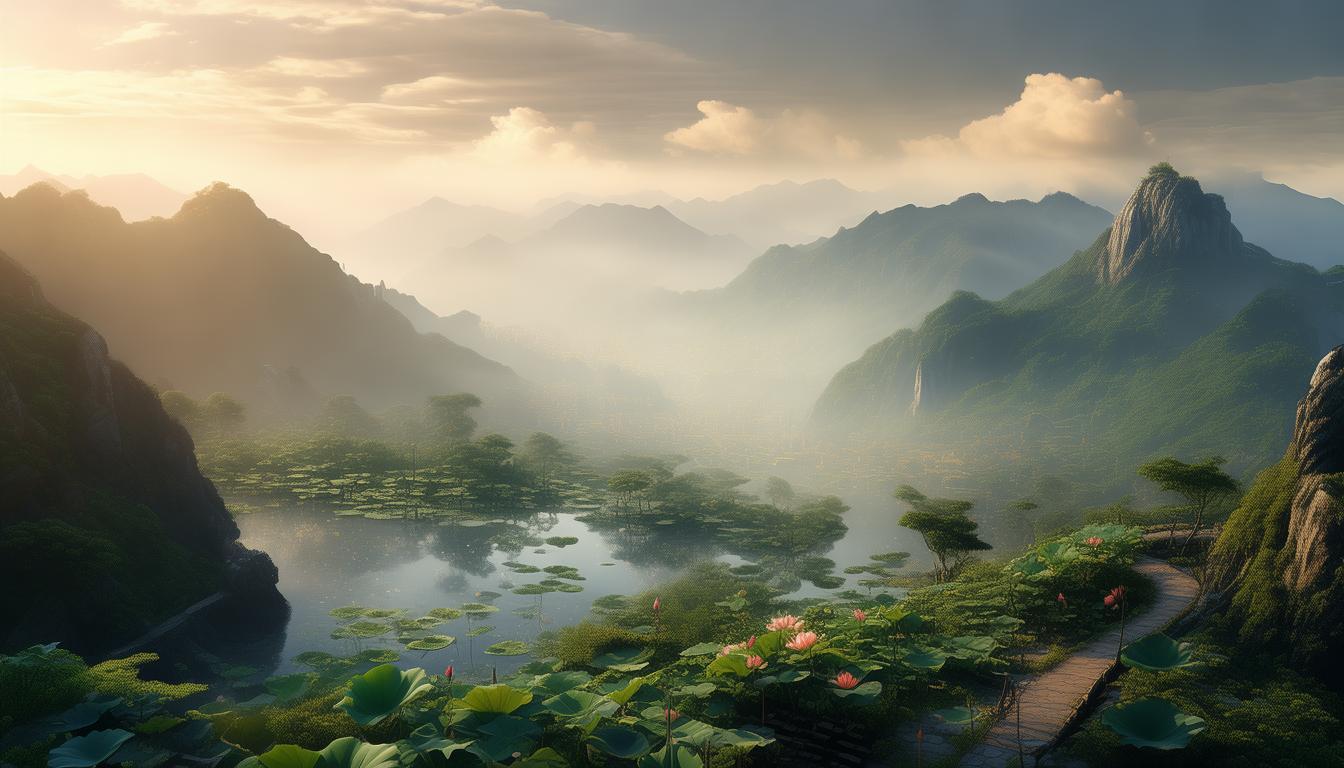 广州的山上有哪些迷人的景点？