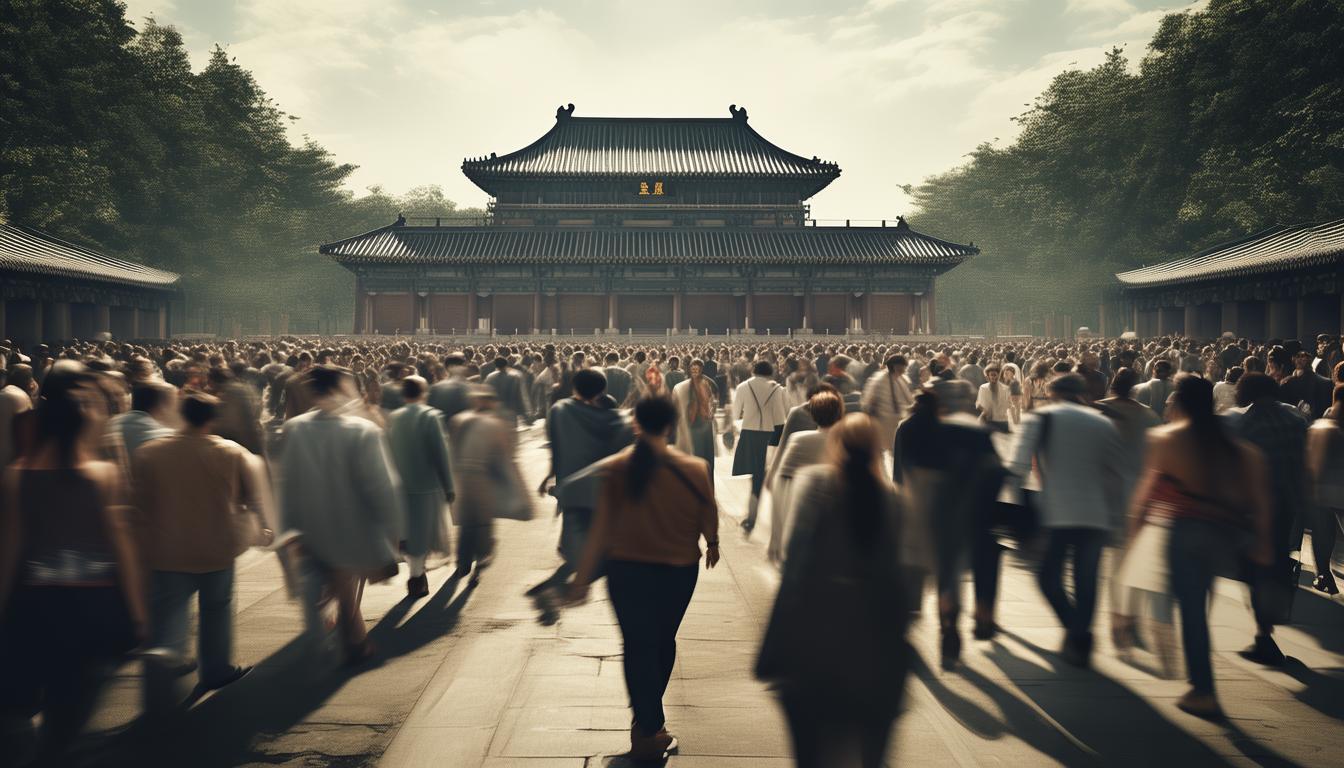 明孝陵景区人流多吗？