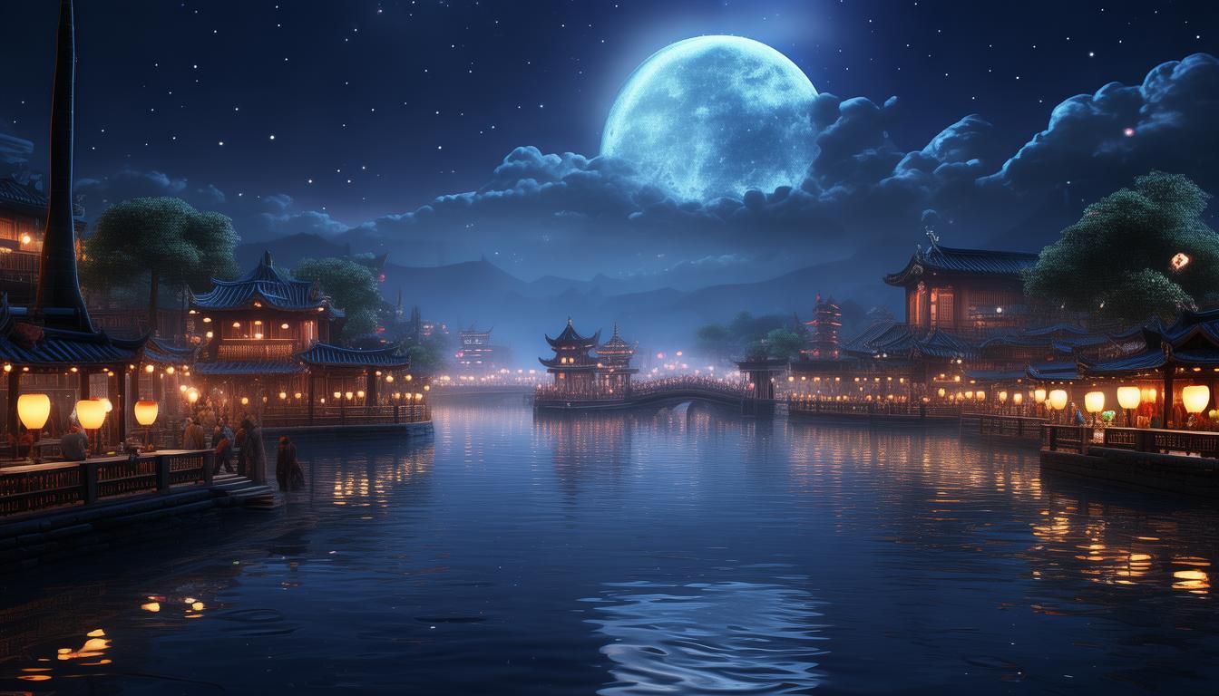 明湖夜宴哪里好玩？