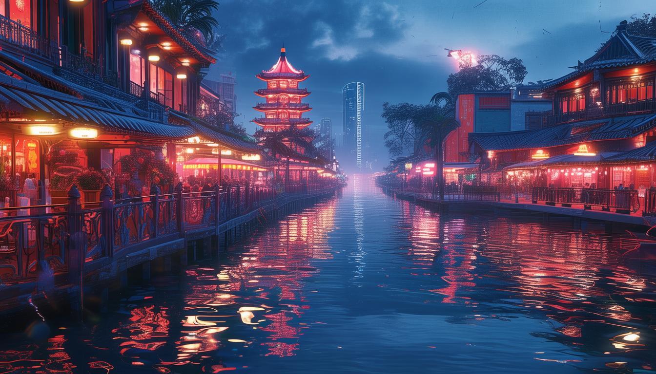 平潭哪里夜景好玩？