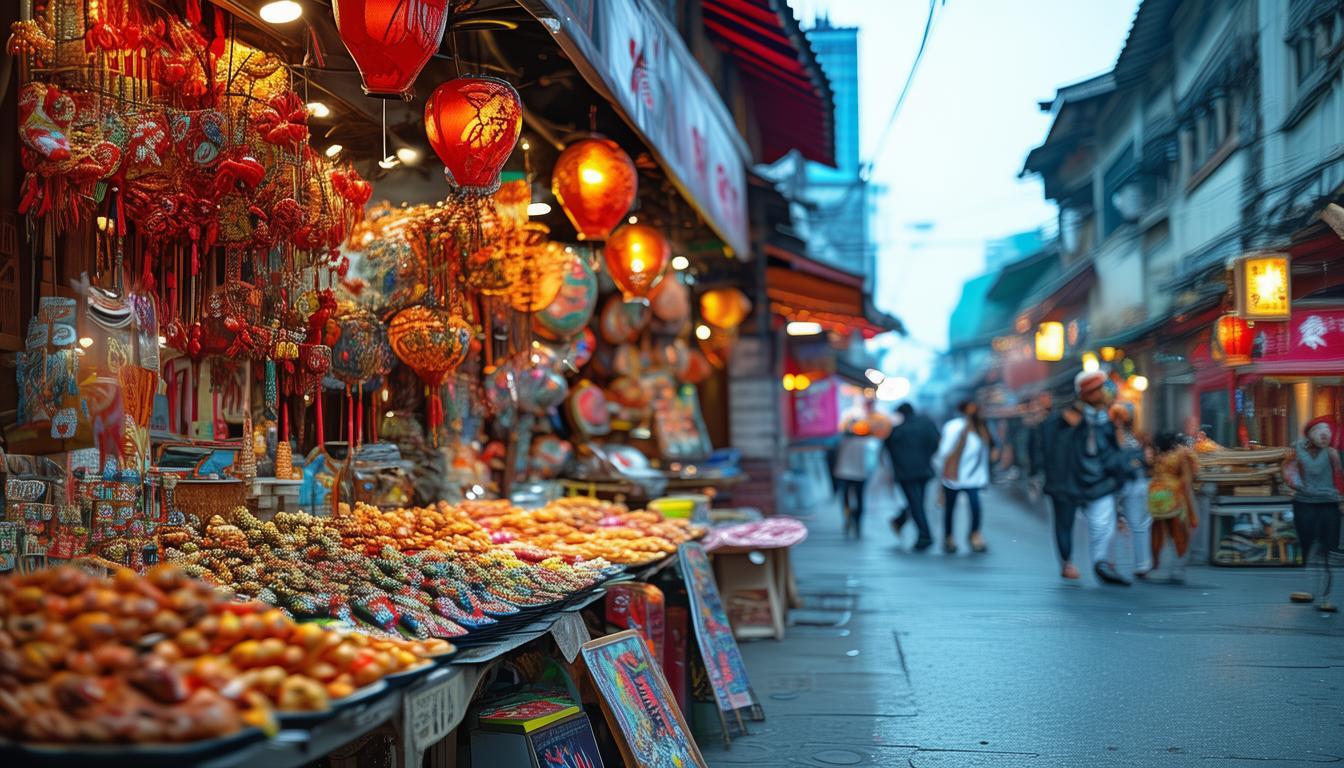 重庆景点摆摊卖什么最吸引人？