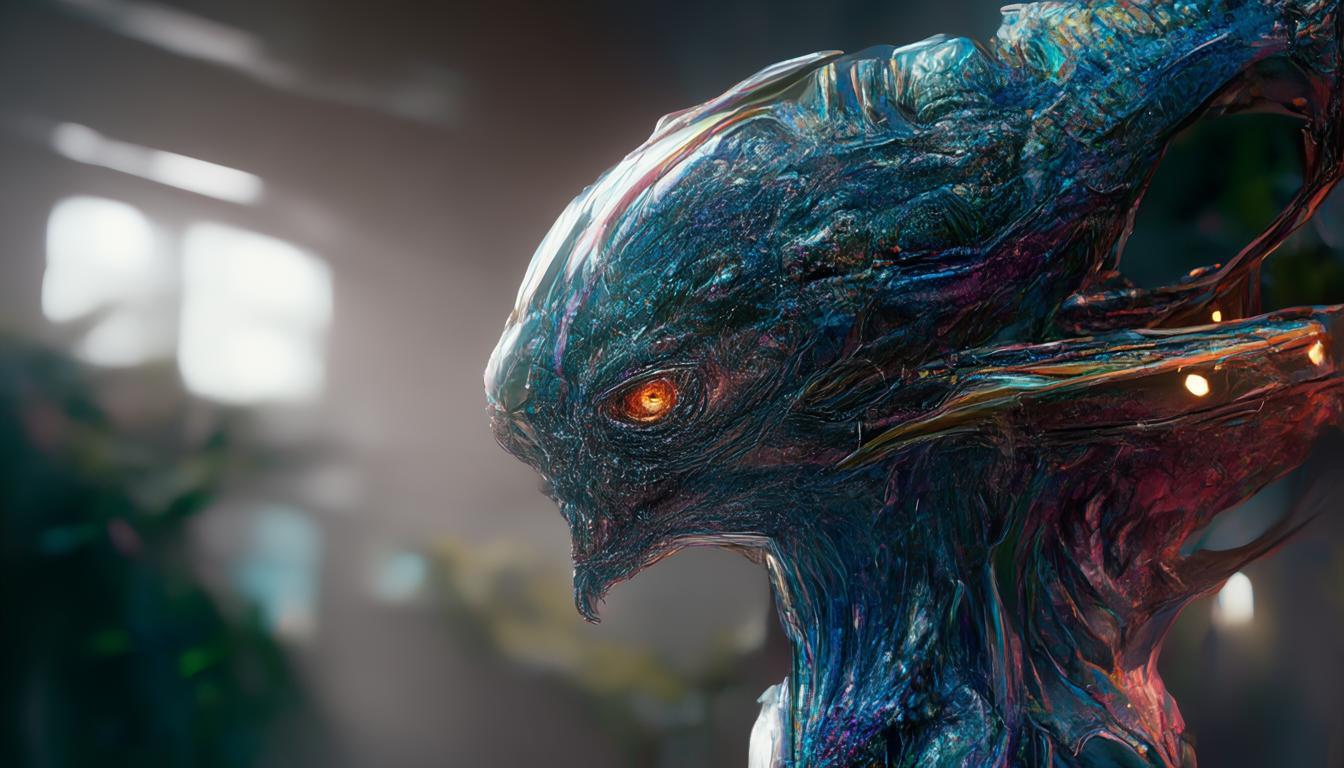 AI能否生成令人惊叹的未知生物模型？