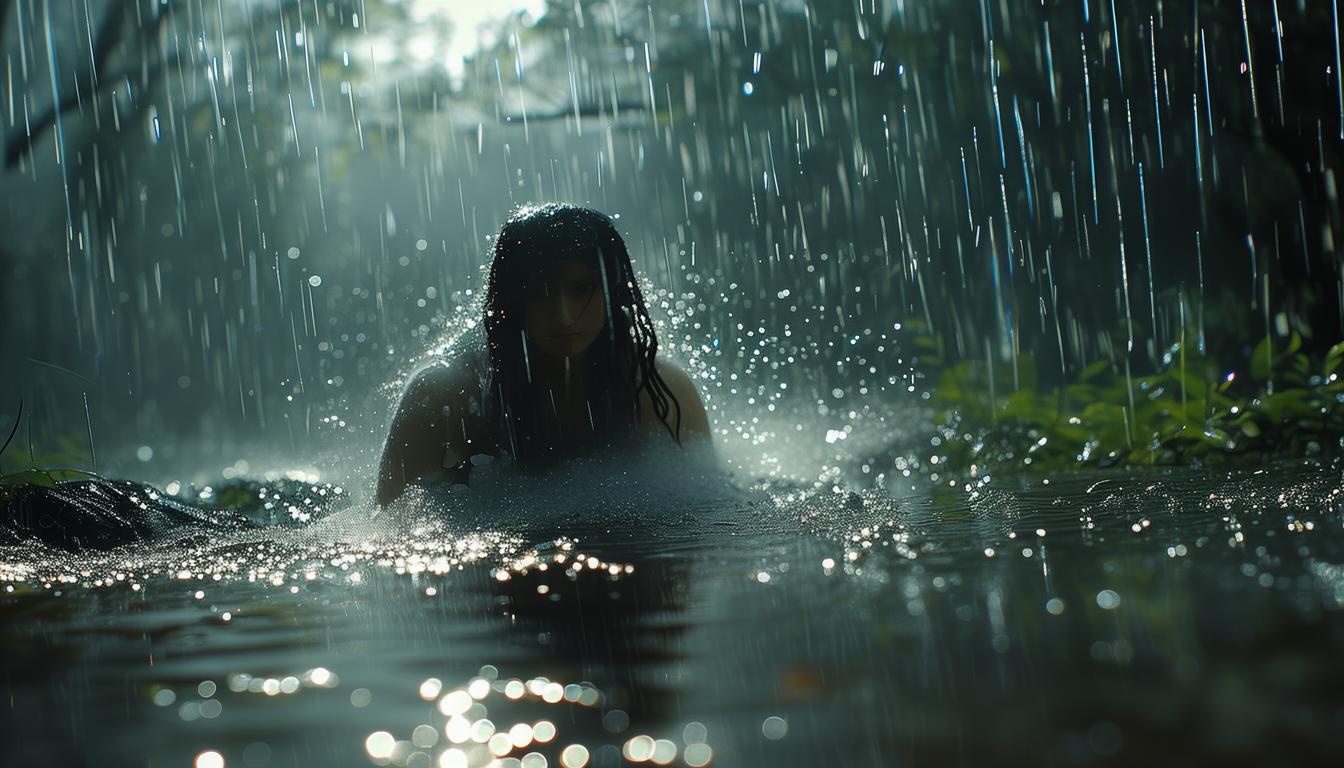 雨在眼前飞舞是什么歌？