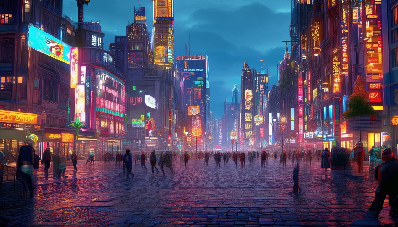 什么手游好玩的城市广场
