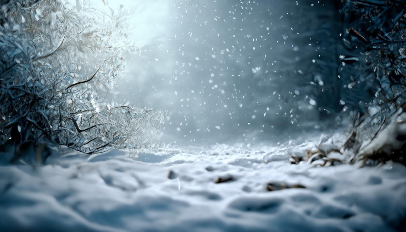 雪花纷纷飘落是什么歌的旋律在回响？