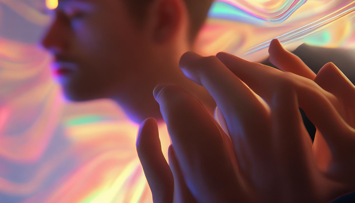 男友见面摸耳朵代表什么？