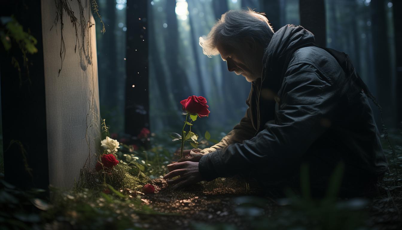 去看望死去女友的墓地，应该送什么以表哀思？
