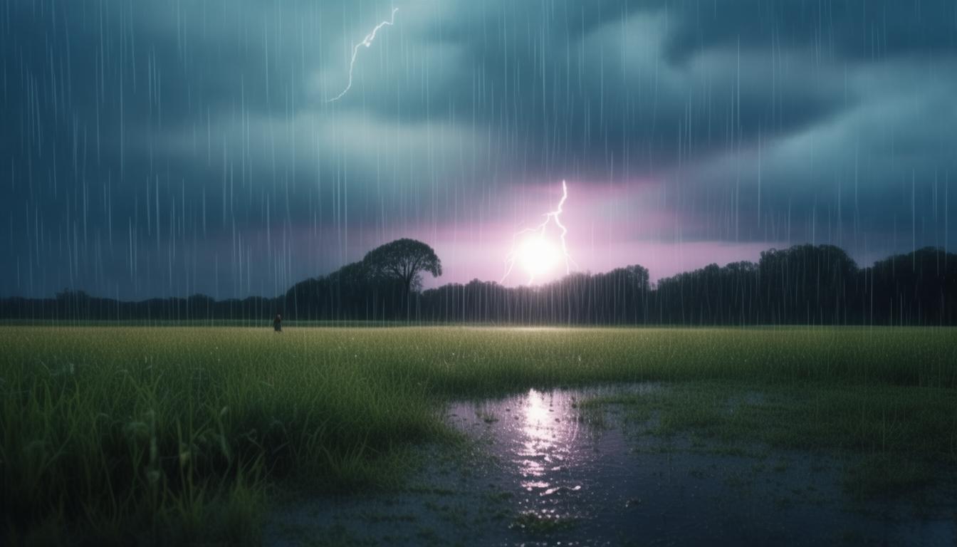 早起外头下起大雨是什么歌？