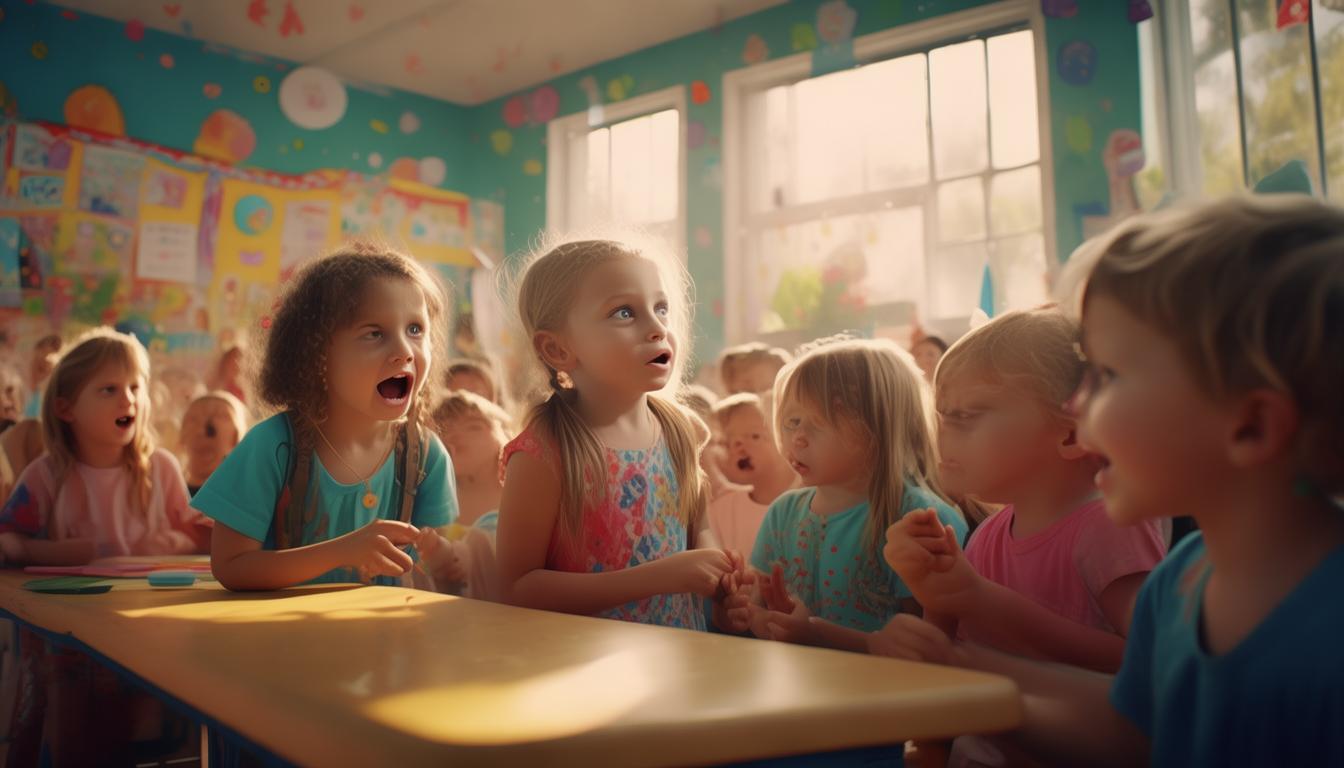 幼儿园上课的时候唱什么歌？