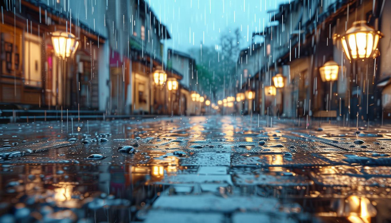 椒江哪里下雨时还好玩？