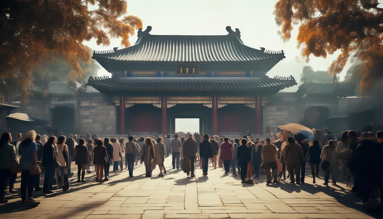 天坛买景点票后该如何进入？