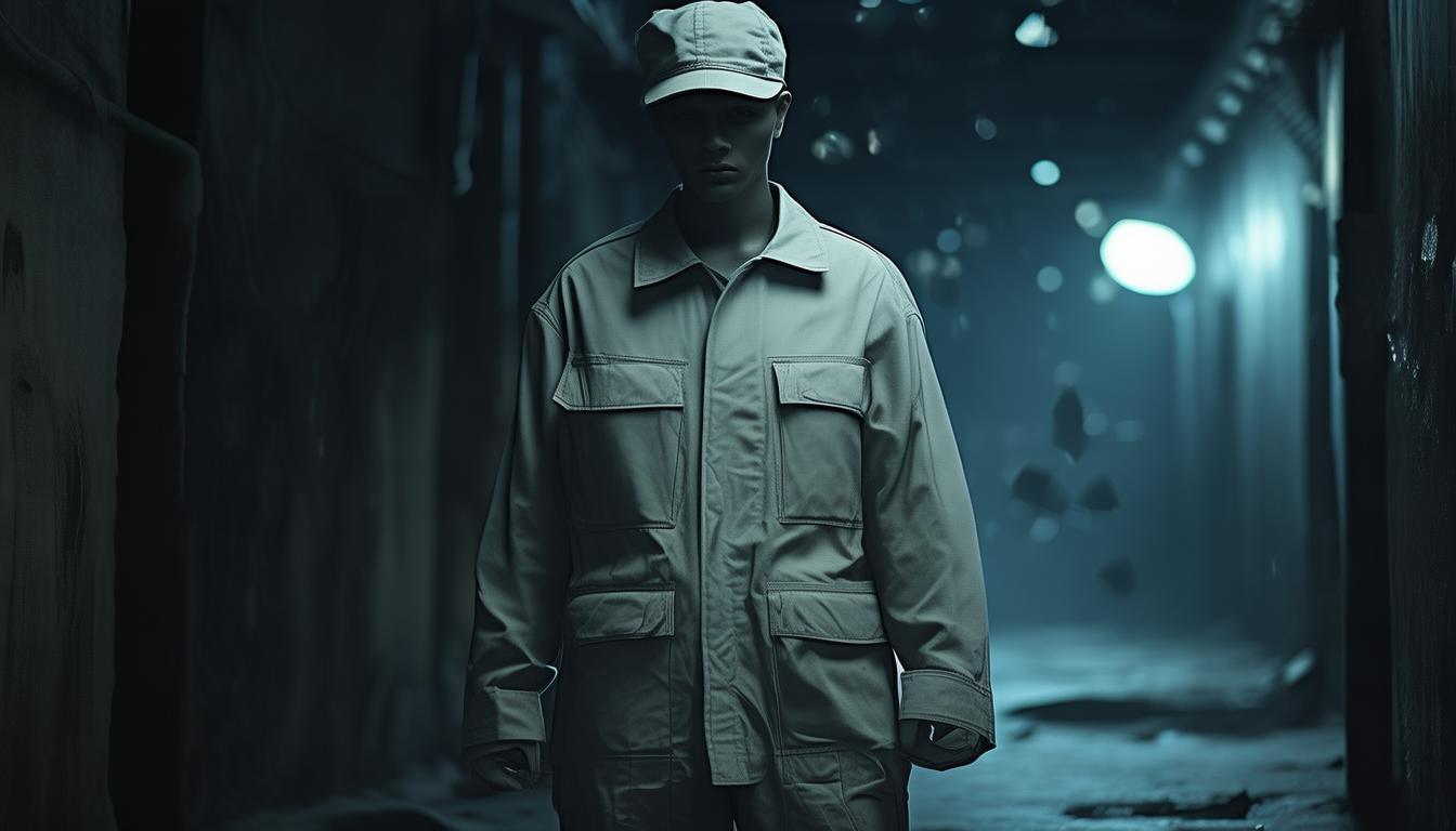 灰色物业工作服是什么？