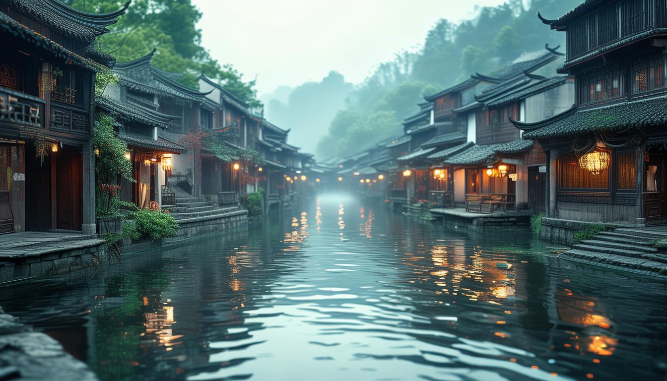 乐山有个什么水乡景点？