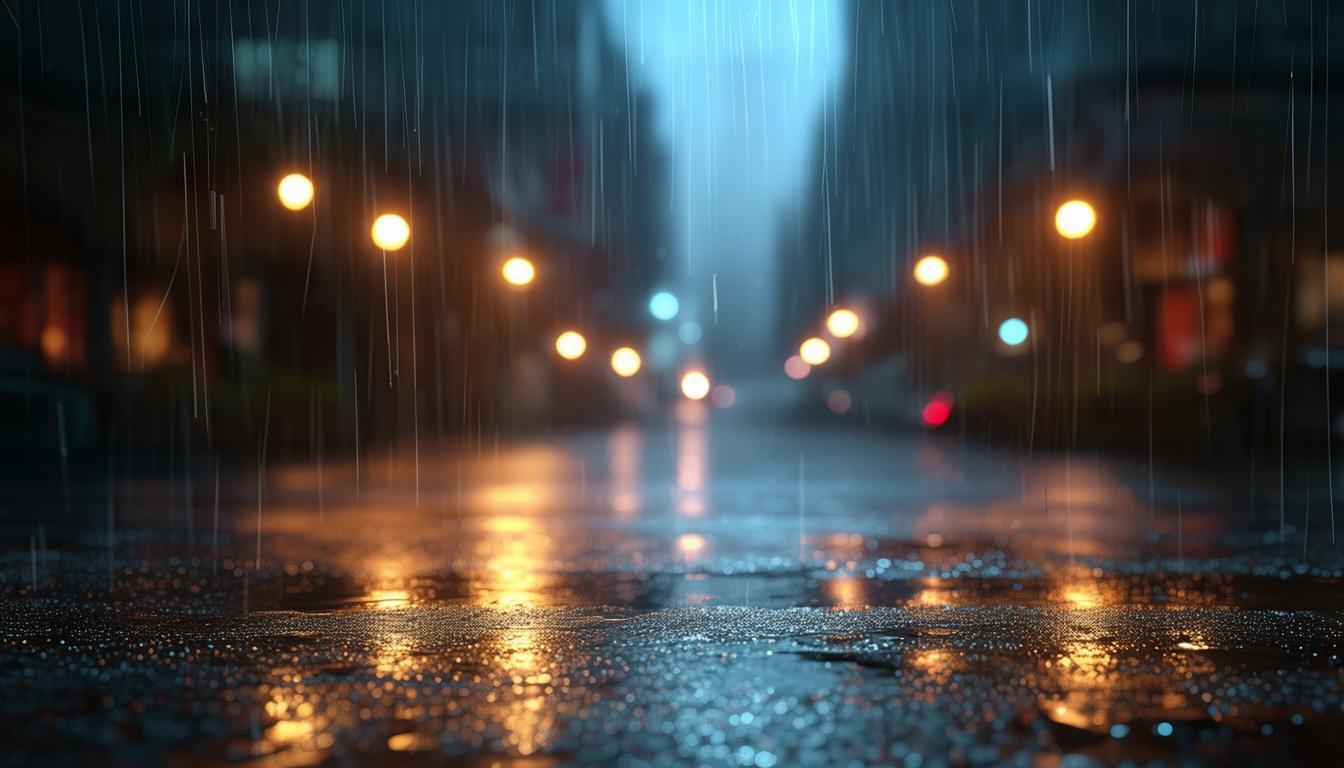 雨后的夜色好漂亮是什么歌？