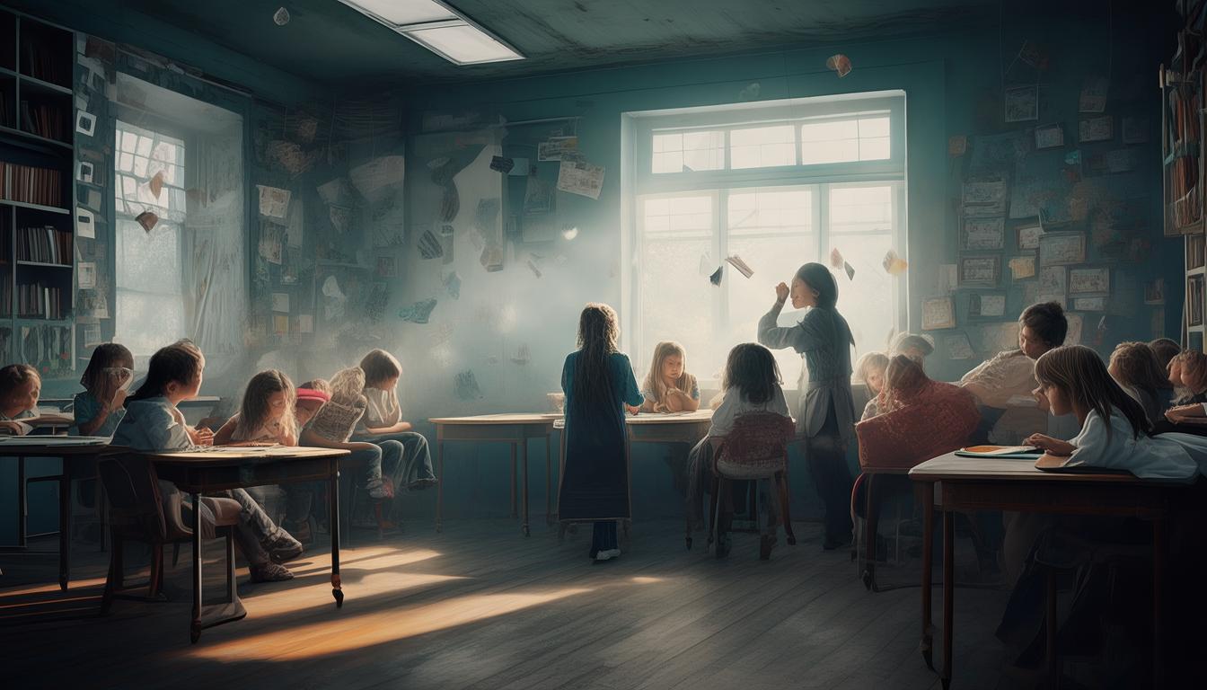 What Song Does the Teacher Sing in the Classroom?