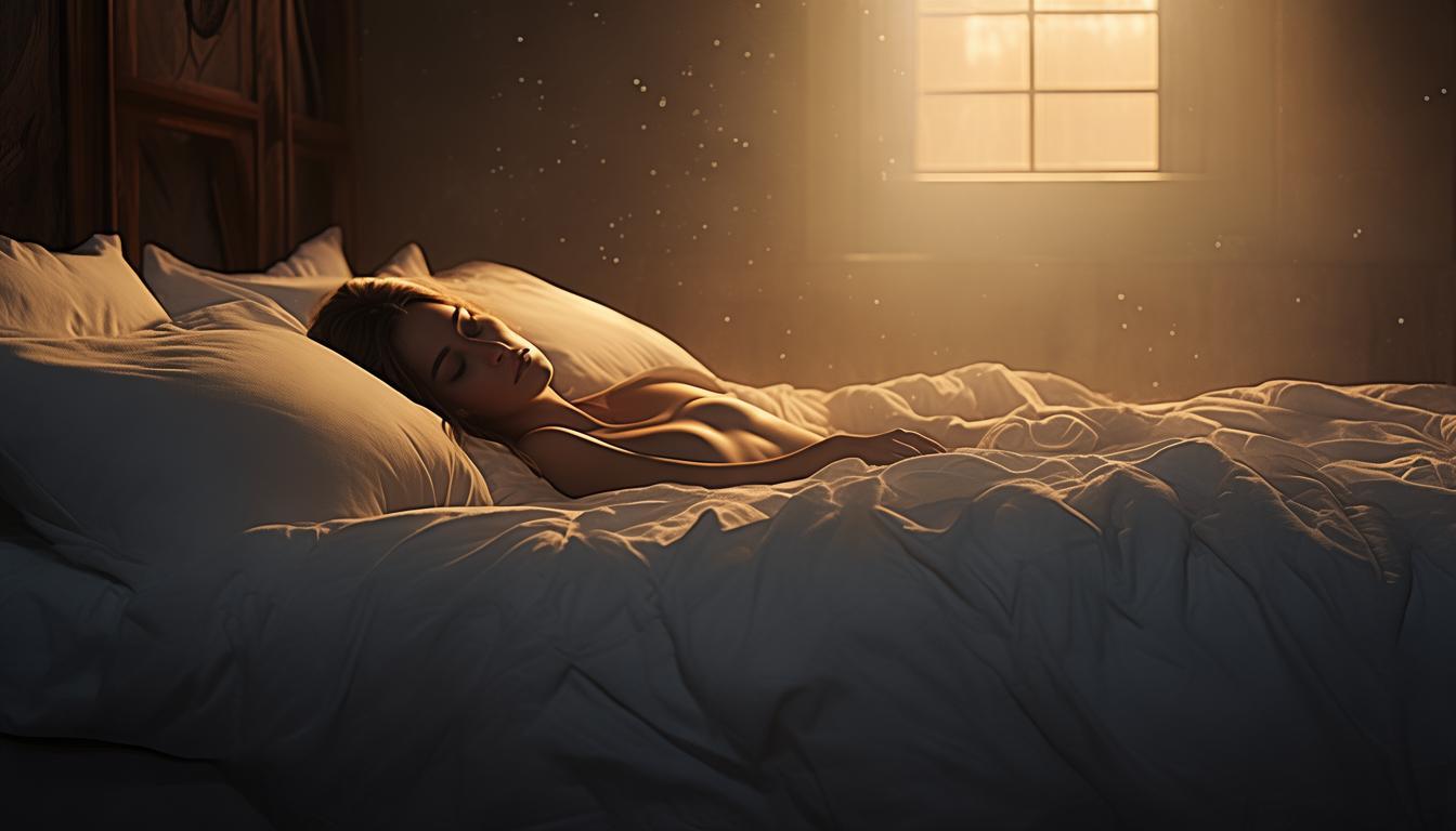 女友睡着时，应该发什么消息给她？