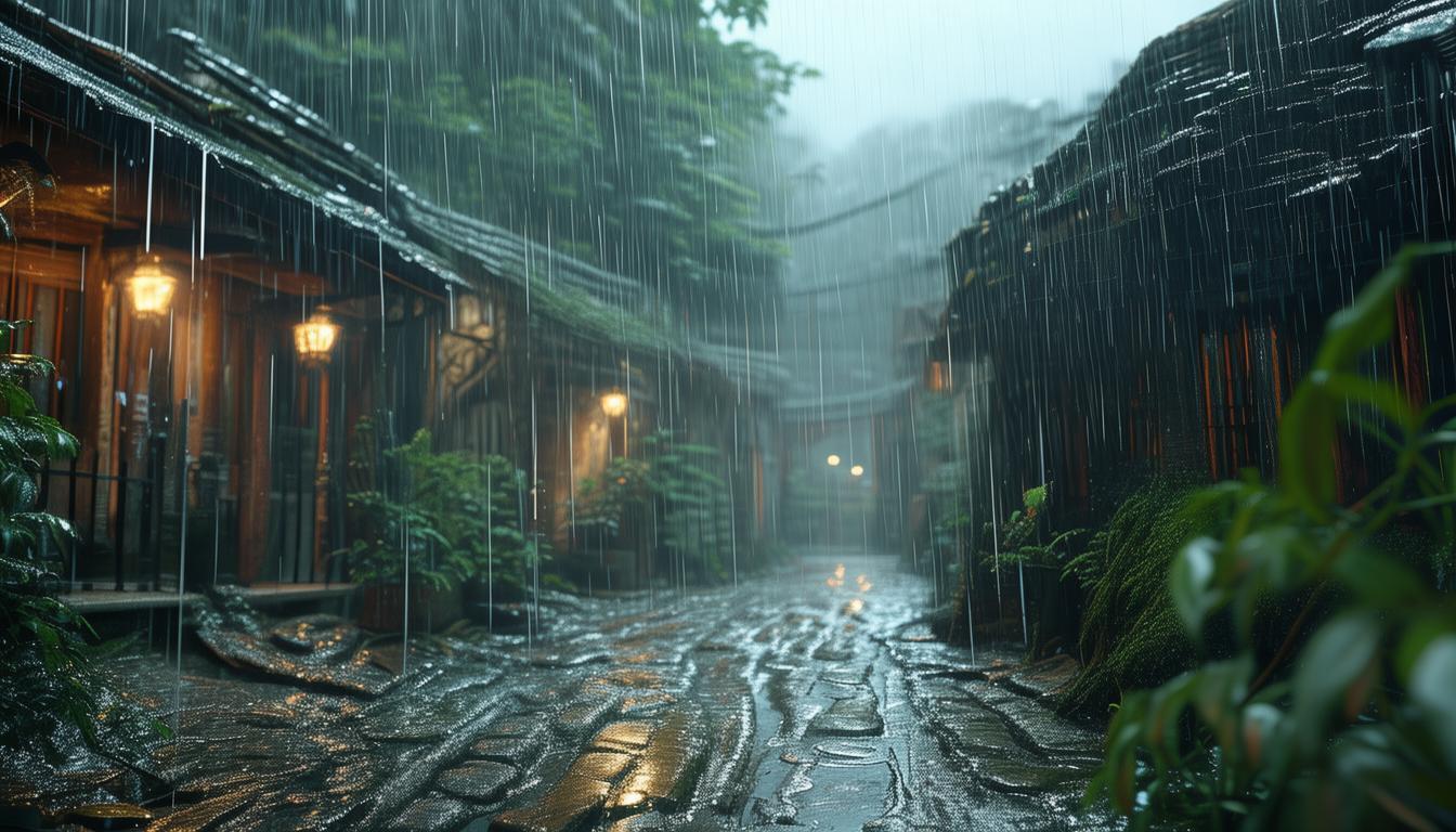 请问天天有雨吗是什么歌？