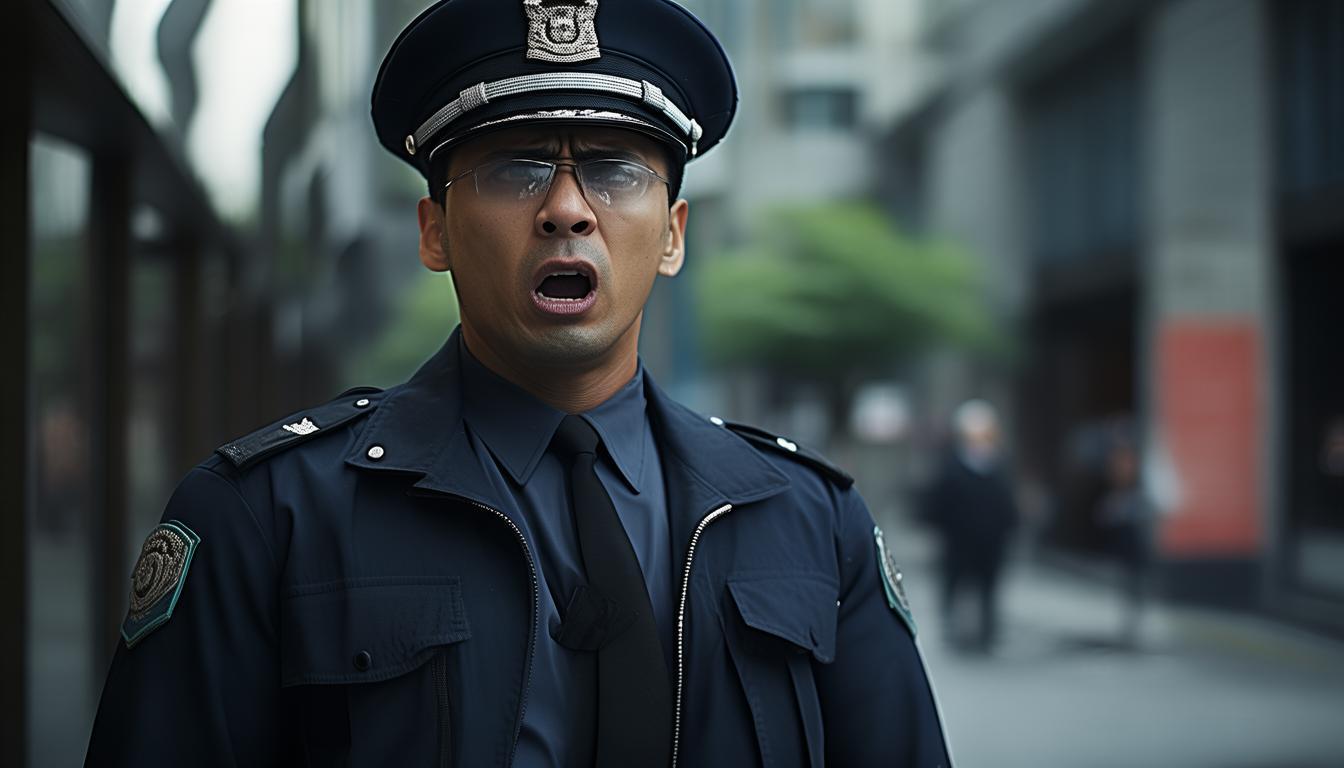 物业保安张口骂人违法吗？