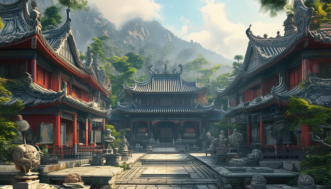内丘扁鹊庙有哪些景点？