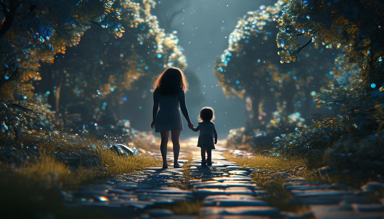 妈妈牵着你的手回家是什么歌？