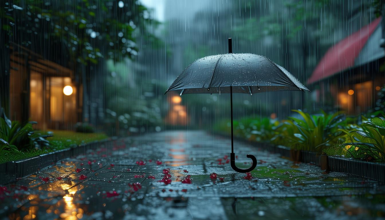 男友问我为什么下雨？