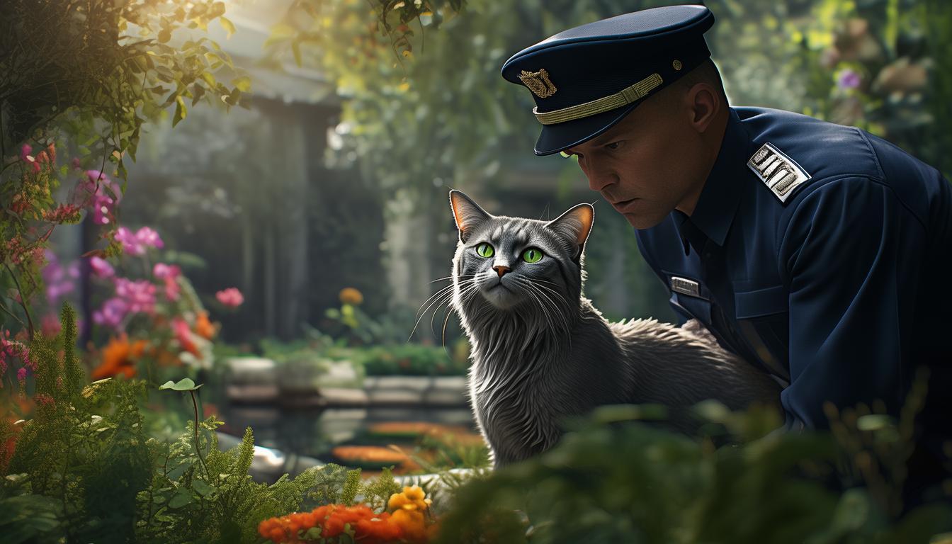 物业保安能抓野猫吗？
