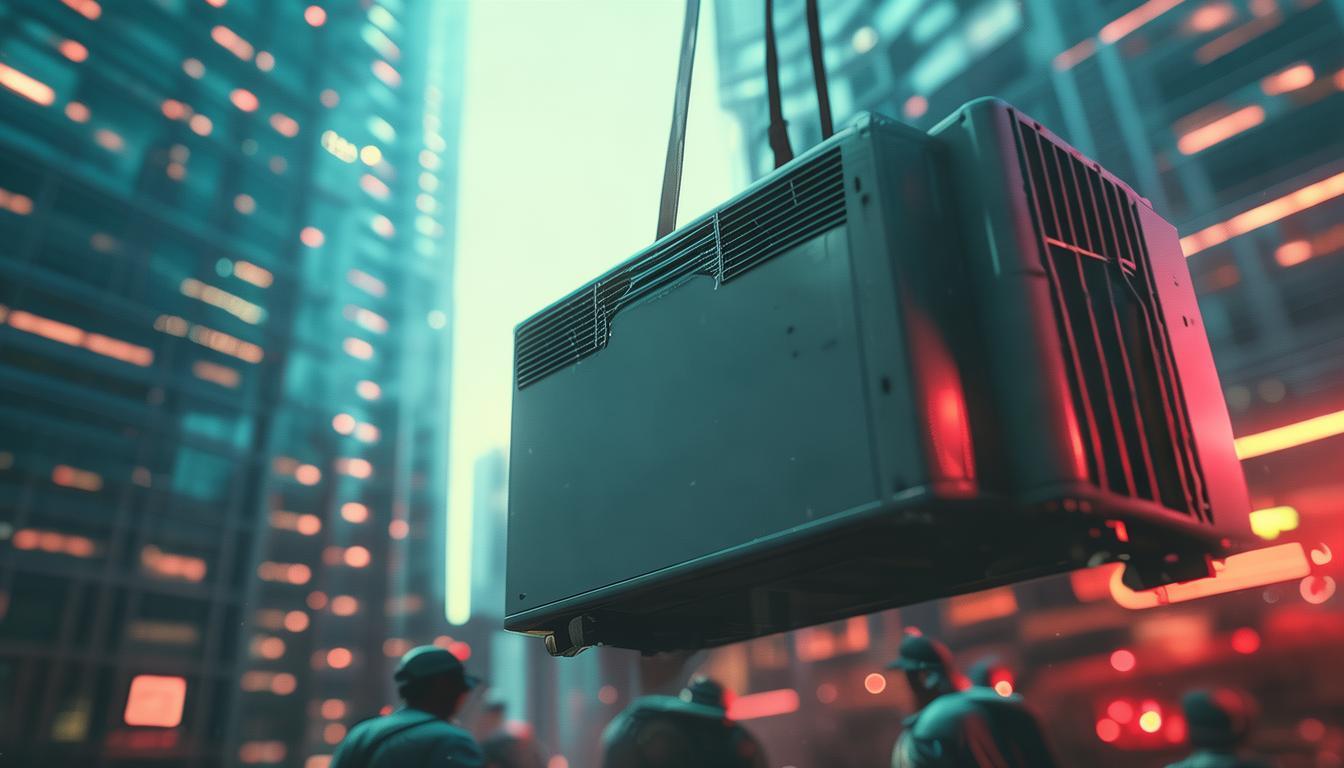 空调吊装费物业收取吗？