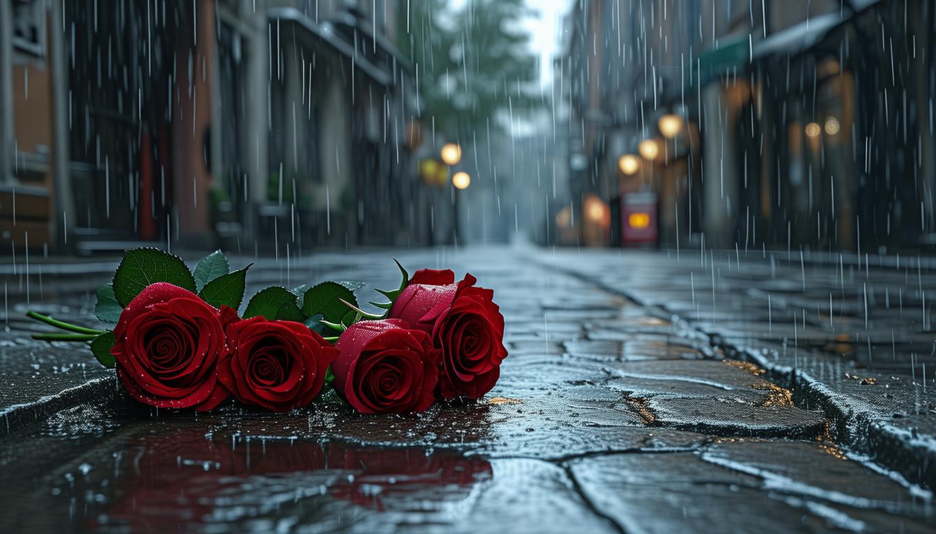 男友下雨送花合适吗？