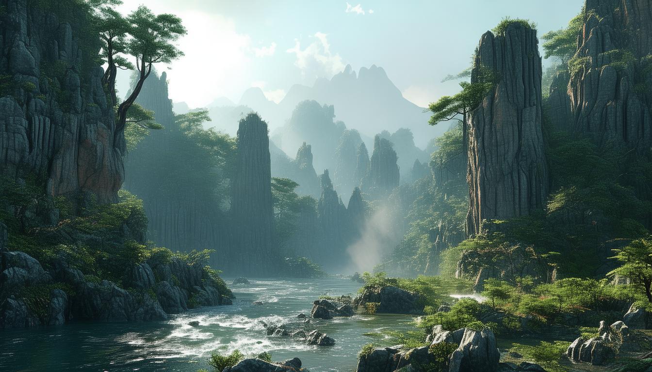 天柱沟景点究竟位于何方？