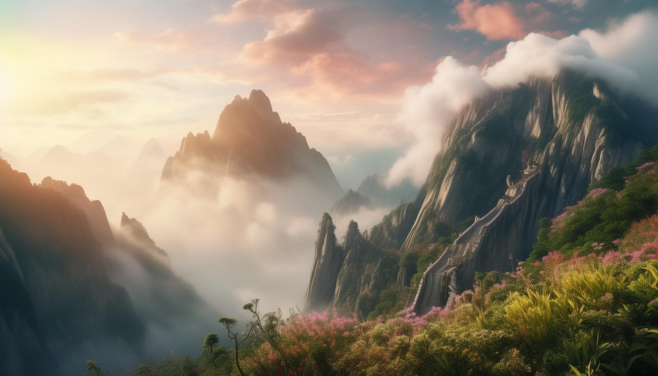 华山云梯往前是什么景点？