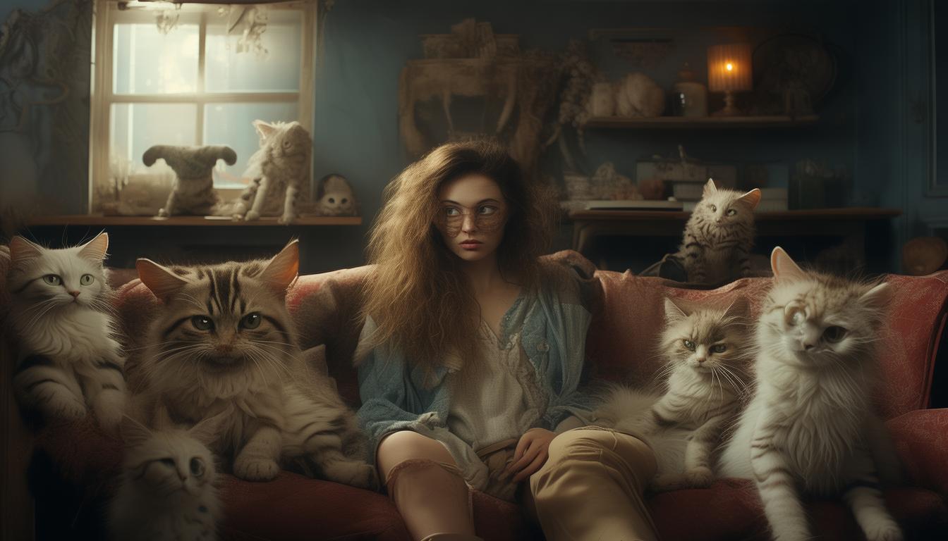 奇葩女友真的喜欢宠物猫吗？