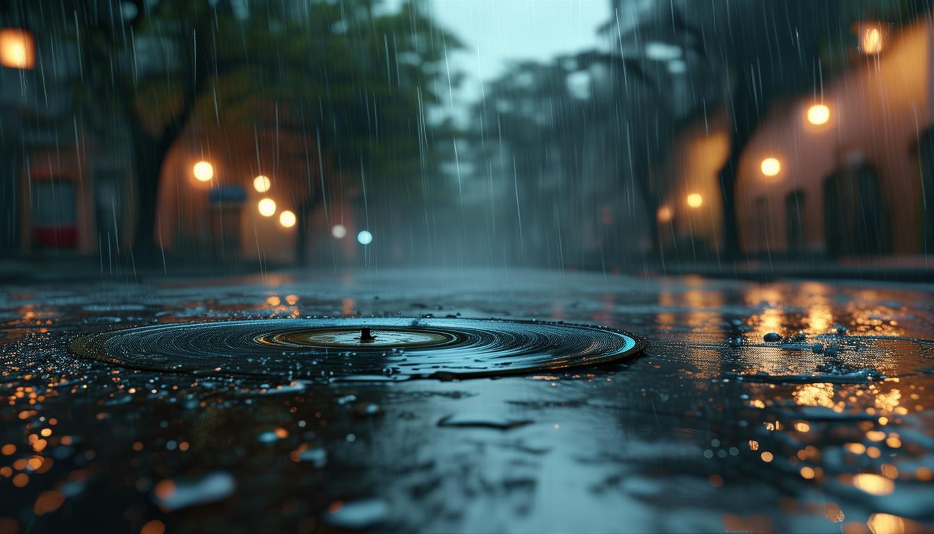 下雨了歌词看不清是什么歌？