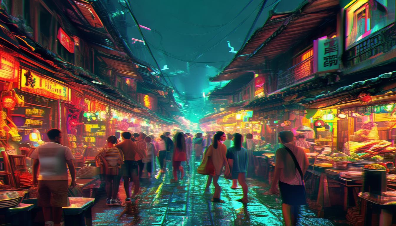 城市夜市哪里好玩？探索繁华夜市的独特魅力