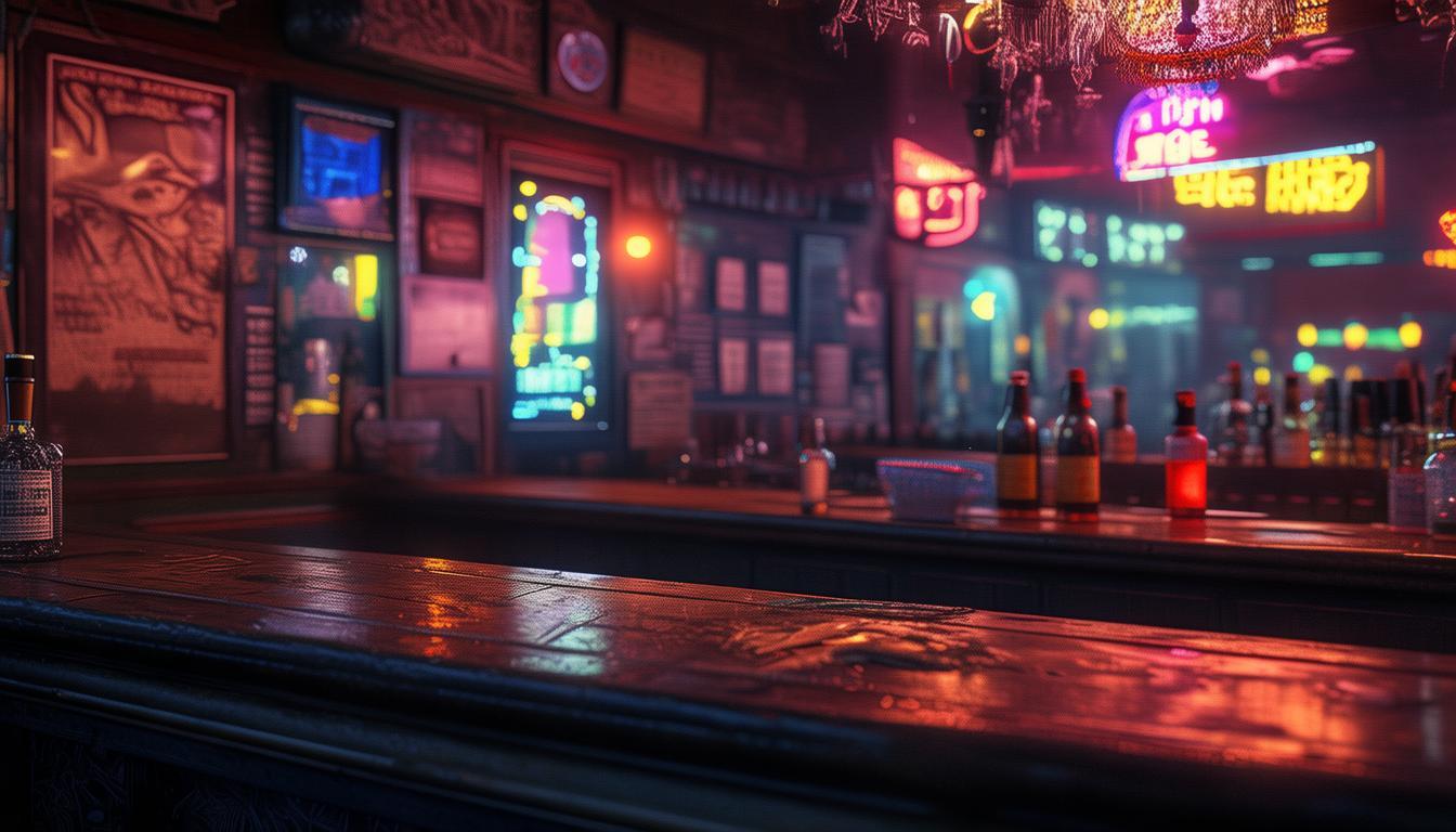 每天都在酒吧睡是什么歌？