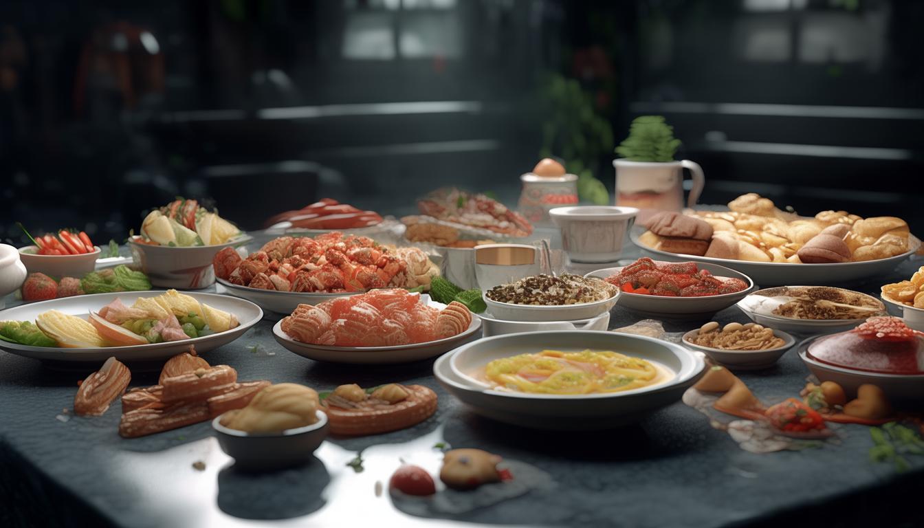 AI能否制作美食模型的软件？