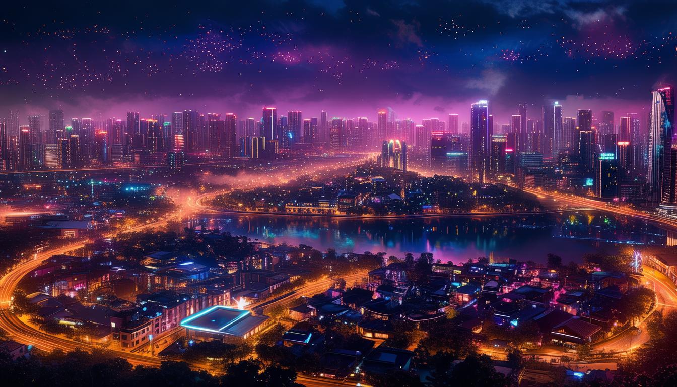卢氏夜景哪里好玩？
