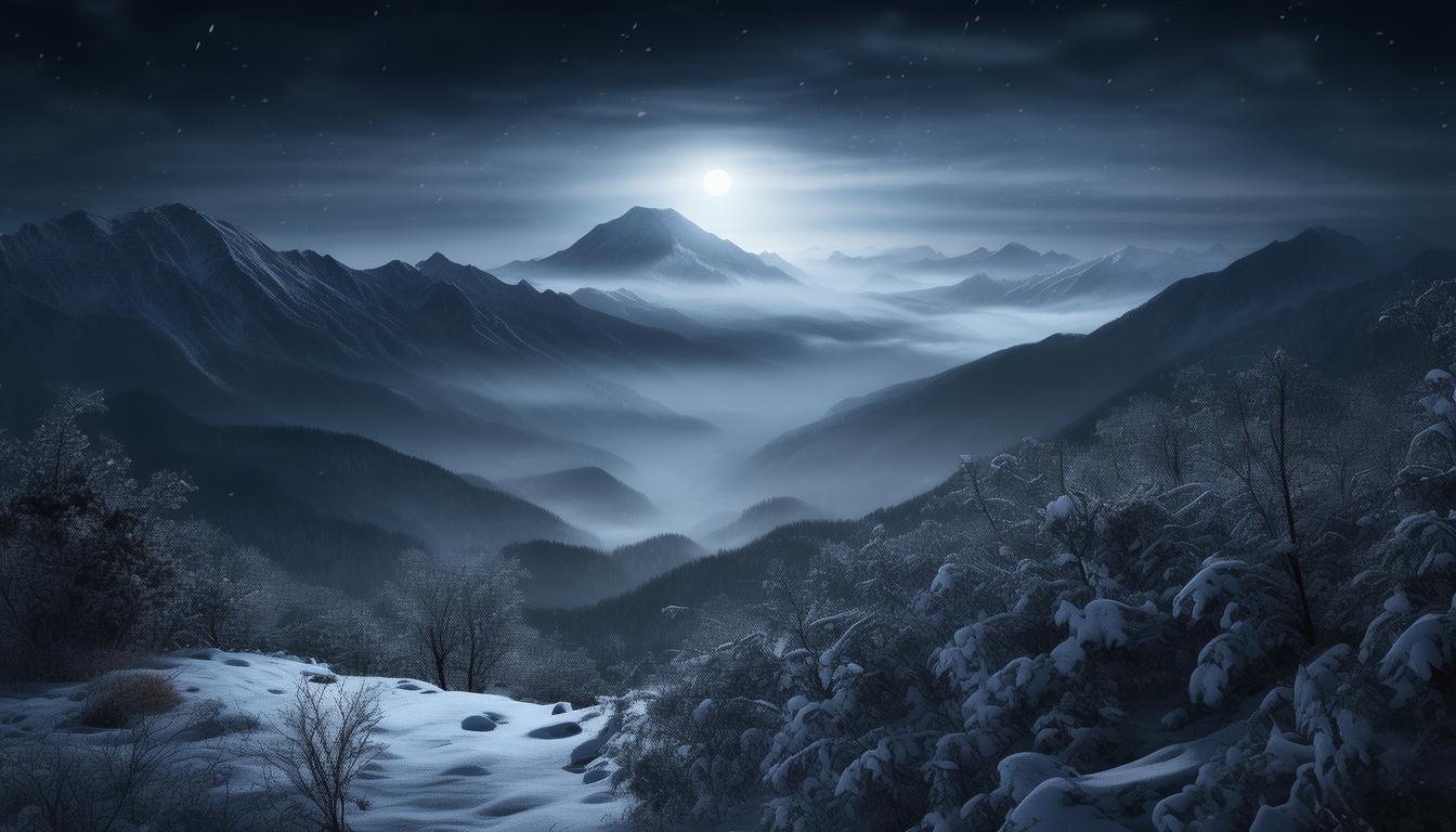峨眉的冬天夜太深是哪首歌的歌词？