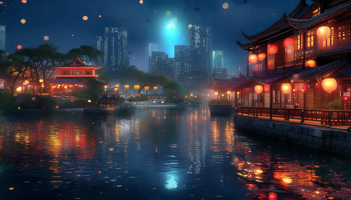 阳江附近有什么迷人的夜景景点？