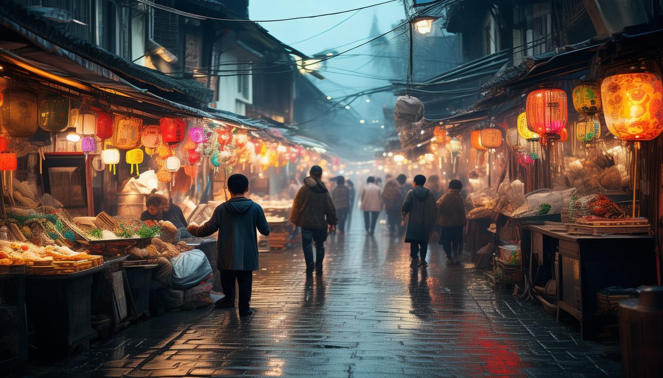 容城夜市哪里好玩？