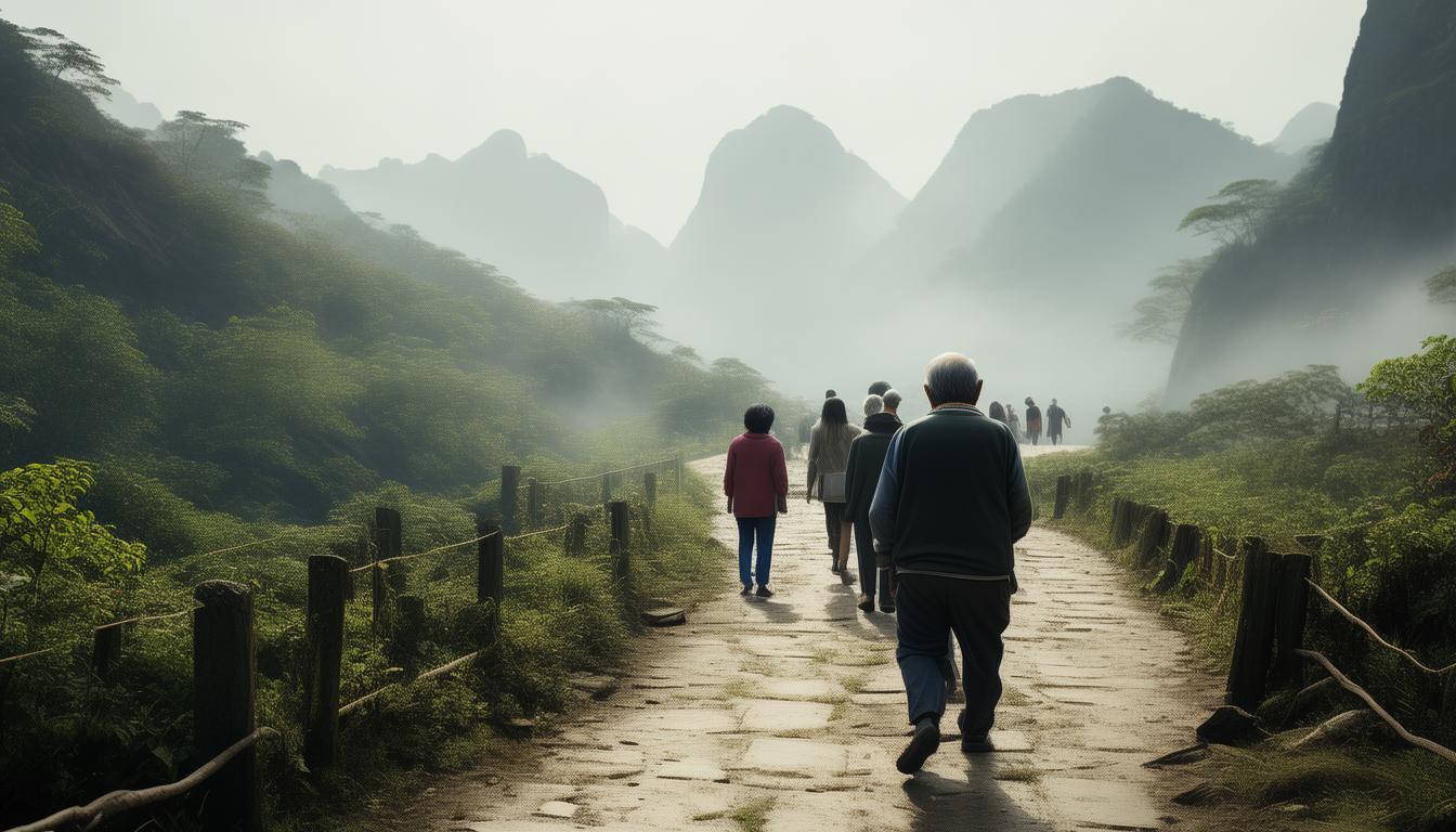 江西龟峰风景区老人游玩会累吗？
