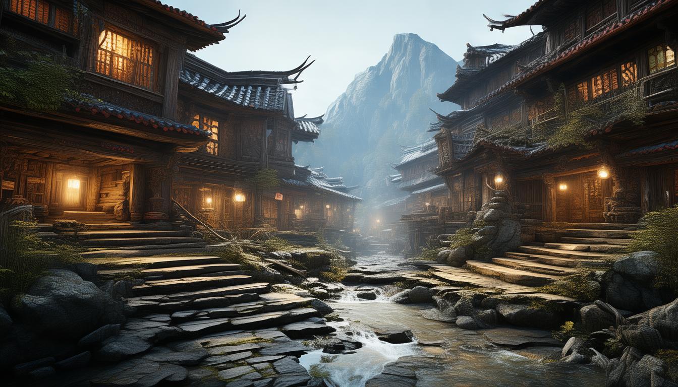 你听说过那个隐藏在山间的神秘古村落吗？