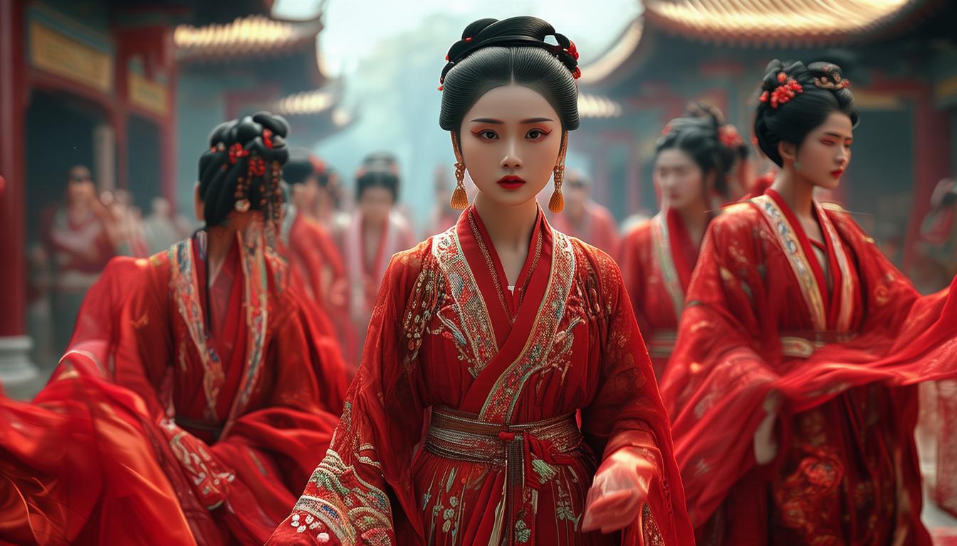 古装红色服装配什么歌好？这些旋律让古典韵味更浓！